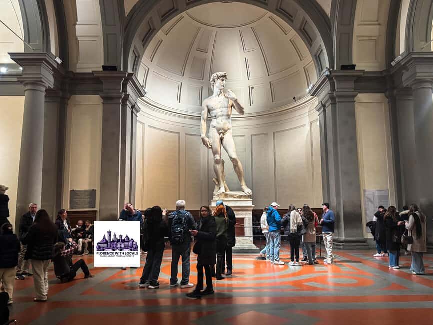 Florence: Exclusive Evening Tour of Michelangelo's David - The 1-Hour Guided Route Through David, Prisoners, and Music