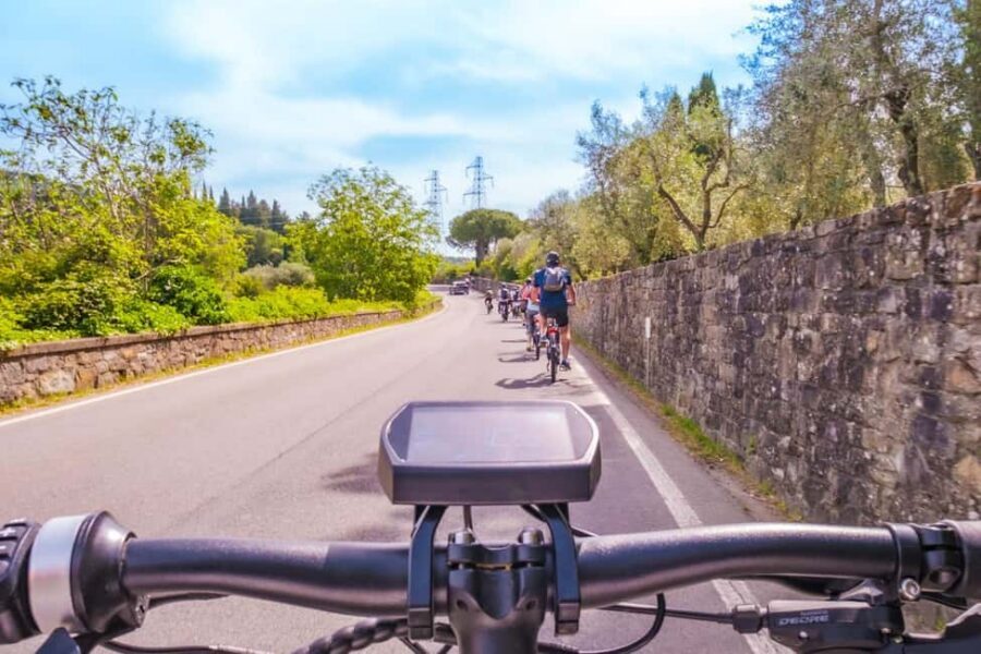 Florence: Fiesole E-Bike Tour with Olive Oil Tasting - Fiesole First: Hilltop Views and the Roman Theater