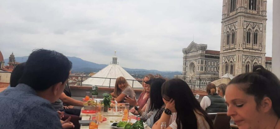 Florence from the rooftops: the exclusive tour - The main tasting stop: Chianti, spritz, espresso coffee, and gelato
