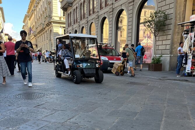 Florence Golf Cart private City tour Center & Michelangelo square - Key Highlights You’ll Feel on the Ground