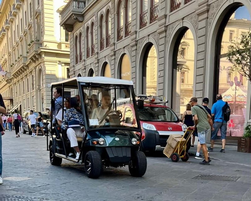 Florence Golf Cart Tour City Center & Piazzale Michelangelo - The ride through Florence’s power sights: Duomo, squares, and the political center