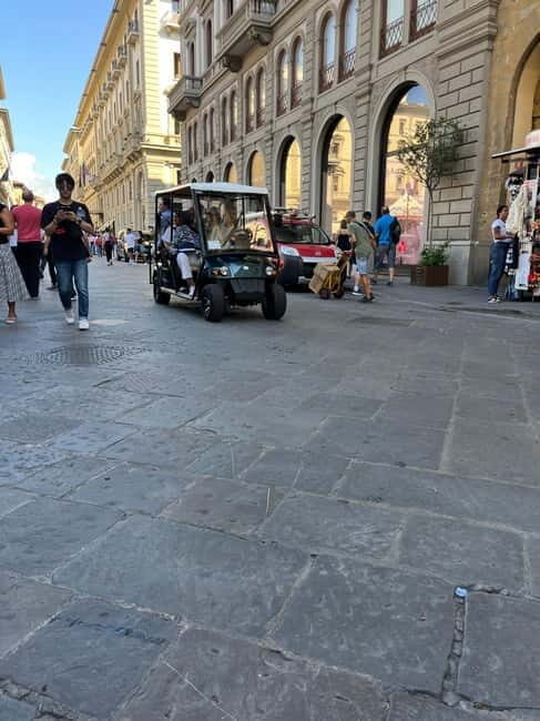 Florence Golf Cart Tour City Center & Piazzale Michelangelo - Starting where it’s easiest: pickup and drop-off options