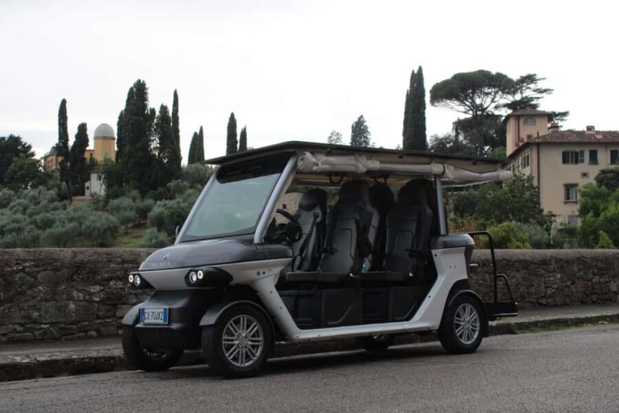 Florence: Golf Cart Tour with Panoramic Views - Galluzzo Charterhouse: quiet architecture you can feel through the ride
