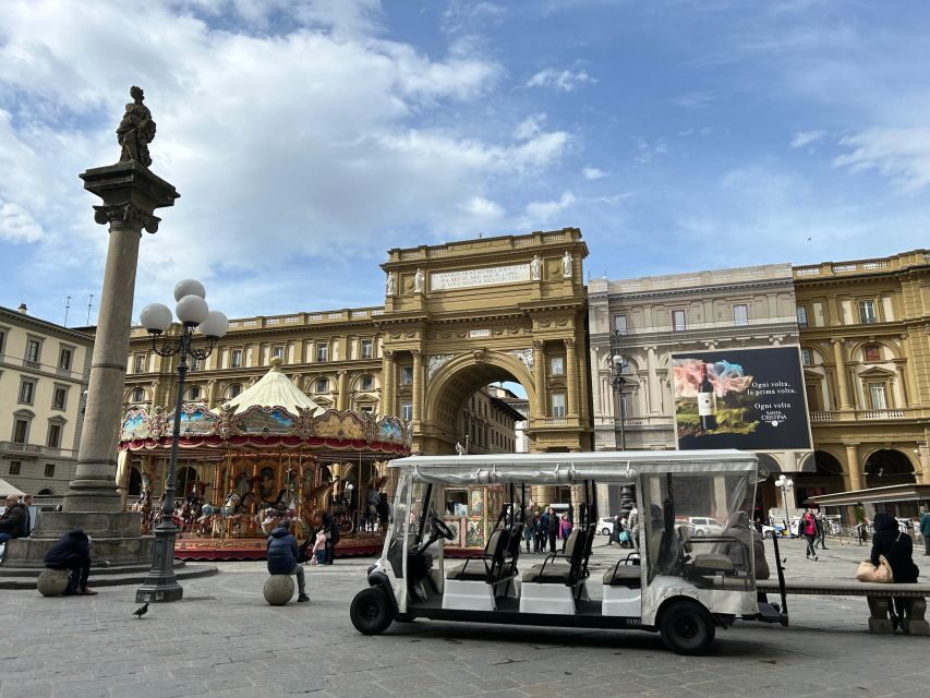 Florence: Golf Cart Tour with Panoramic Views - Getting started at Via di San Giuseppe and setting the pace
