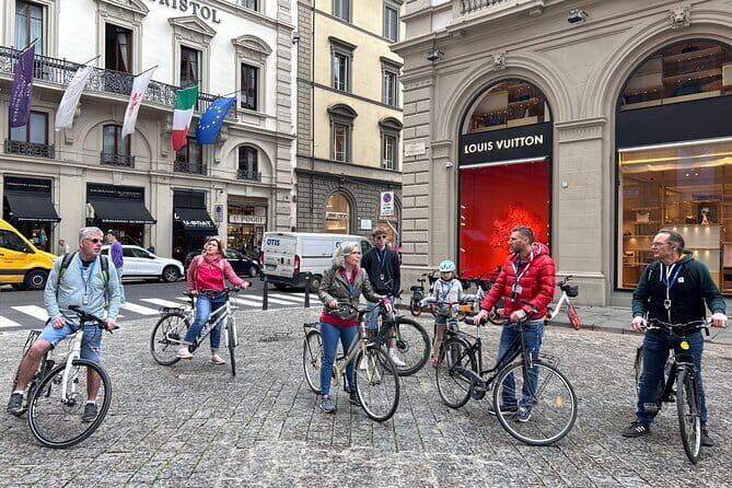 Florence: Guided Bike Tour to Discover the Secrets - Via de’ Tornabuoni and Via delle Belle Donne: seeing Florence’s everyday edges