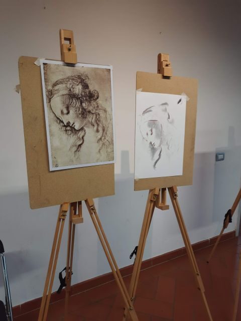 Florence: Leonardo Drawings - The Step-by-Step Sketch Process: How the Drawing Comes Together
