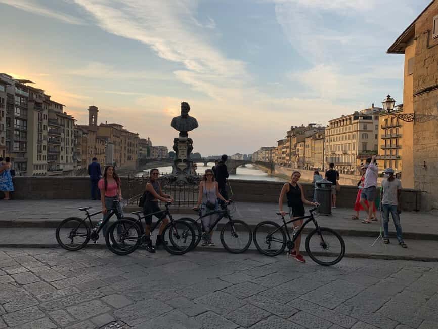 Florence: Medici-Themed Bike Tour - The Arno river segment: why the bike matters for the views