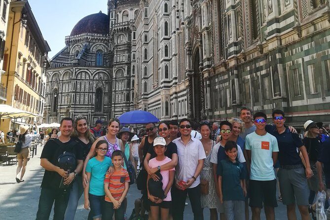 Florence Must-See Sights Private Tour for Kids and Families - Piazza del Duomo: Facade, Baptistery Doors, and Giotto’s Bell Tower