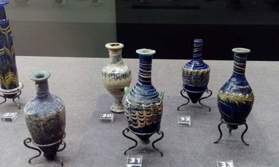Florence: National Archeological Museum of Florence - The garden reconstruction: Etruscan tombs in a calmer setting