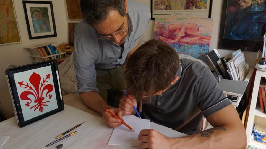 Florence: Painting experience, create your Florentine Lily! - Who should book this workshop in Florence