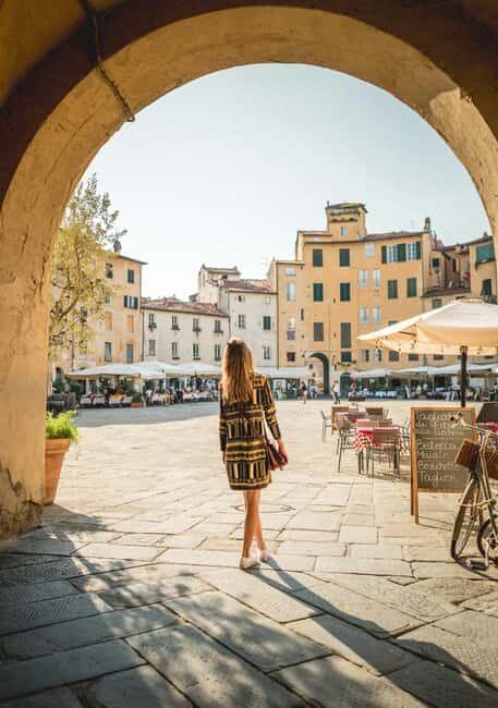 Florence: Pisa - Lucca Private Full Day Tour - Guinigi Tower and Lucca Cathedral: rooftop garden and big architectural presence