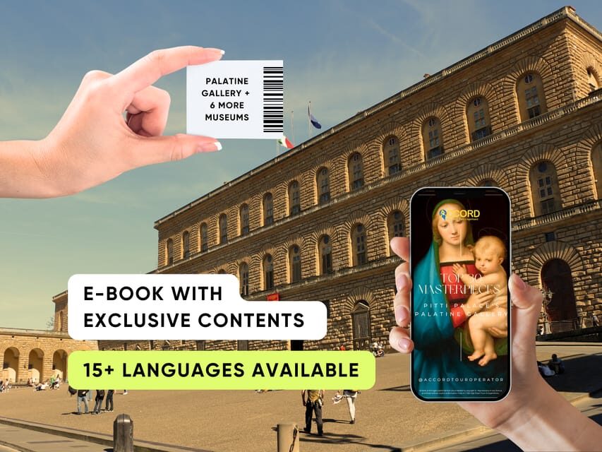Florence: Pitti Palace 7 Museums Entrance Ticket & eBook - Pitti Palace Complex: a one-day Medici headquarters