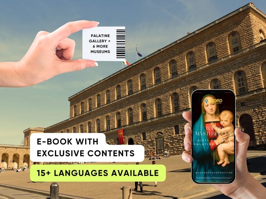 Florence: Pitti Palace 7 Museums Entrance Ticket & eBook - Skip-the-line entry and the one thing to watch