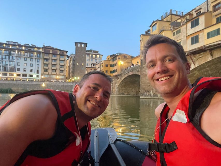Florence: Ponte Vecchio Rafting Experience with Aperitif - Value check: is $186.92 per person worth it?