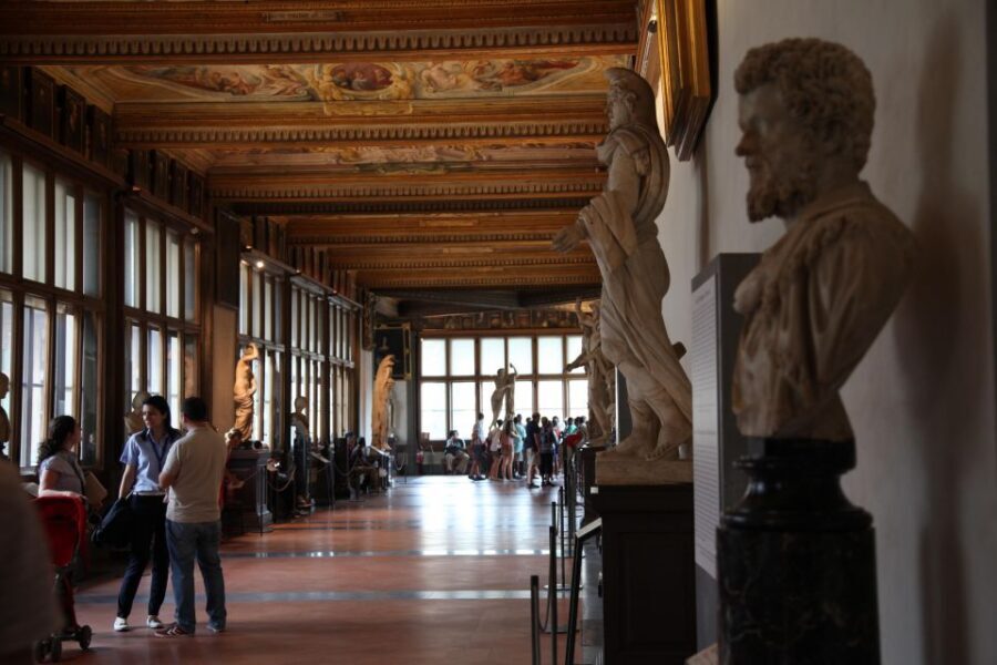 Florence: Private City Walking Tour with Accademia & Uffizi - Florence’s Duomo complex walk: Brunelleschi, the Baptistery, and Giotto’s bell tower
