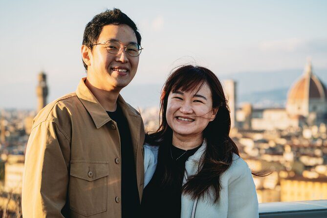 Florence : Private Photoshoot at Piazzale Michelangelo - Why Piazzale Michelangelo does the heavy lifting
