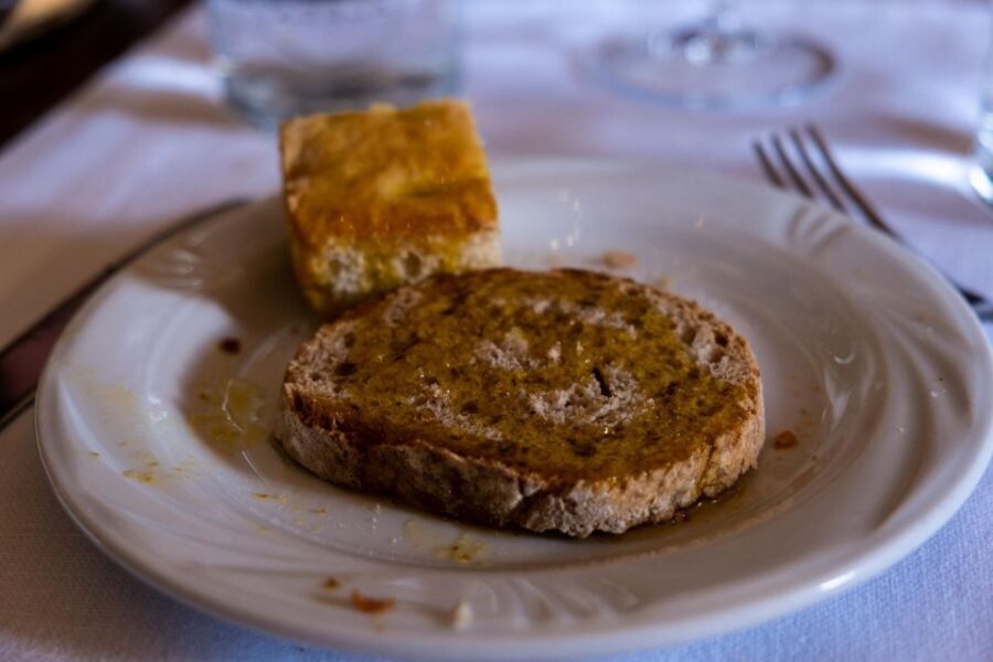 Florence: Private Vintage Fiat500 Countryside & Winery Lunch - The traditional multi-course Tuscan lunch: local products, paired with wine