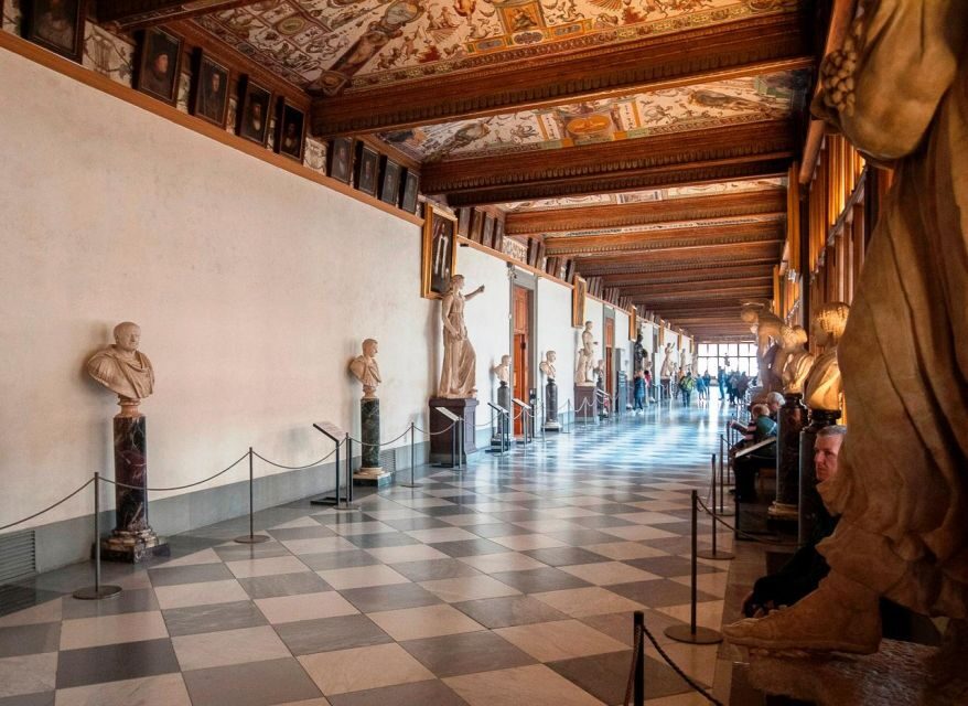 Florence: Skip-the-Line Tour of Uffizi & Accademia Galleries - Uffizi Terrace: the end view that ties the day together