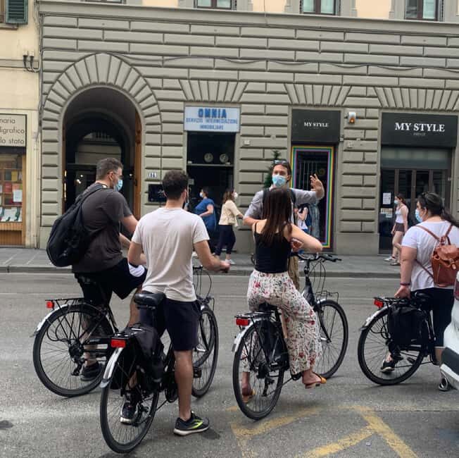 Florence: Sunset Bike Tour - The Guide and Audio System: Clarity While You Move