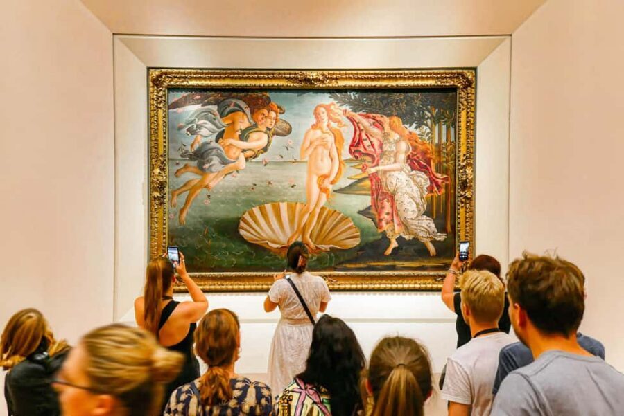 Florence: Timed Entry to Uffizi with Optional Audio Guide - Getting In Fast at Piazzale degli Uffizi (the Donatello meeting point)