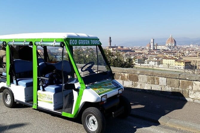 Florence Tour by Eco Car with Panoramic View - Why an Electric Golf Cart Makes Florence Panoramas Feel Effortless