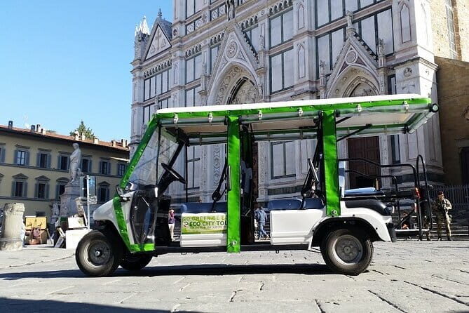 Florence Tour by Eco Car with Panoramic View - Meeting at Via di S. Giuseppe, Then Let the Guide Drive