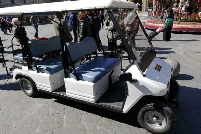 Florence Tour by Eco Car with Panoramic View - San Miniato al Monte: Romanesque Florence in 15 Minutes
