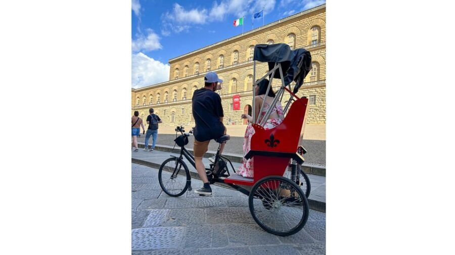 Florence: Tour of Florence by rickshaw - Florentine leather school stop: seeing a craft tradition up close