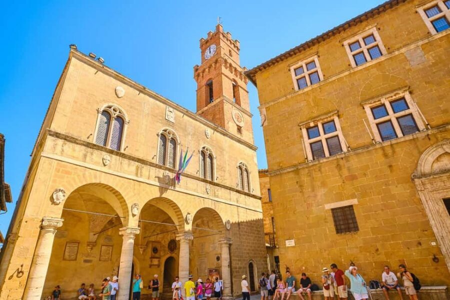 Florence: Val d'Orcia Private Chauffeur-Driven Tour - The fortress stop: views over rolling hills and vineyards