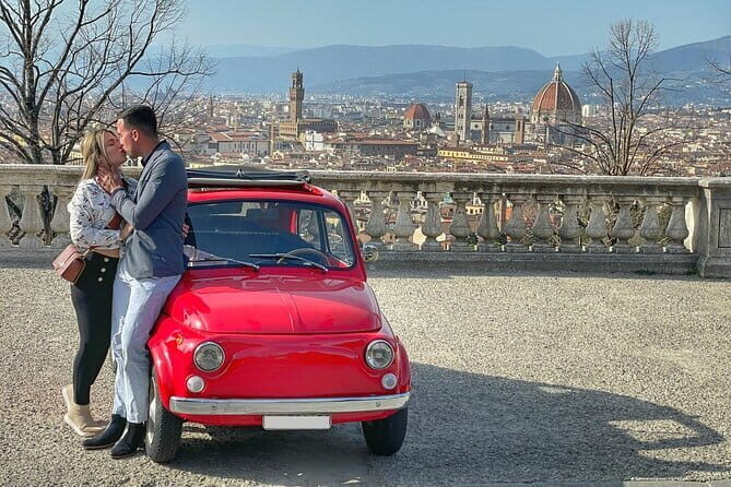 Florence Vintage Fiat 500 Tour with Wine Tasting at Farm - The Tuscan drive outside Florence: scenic without the stress