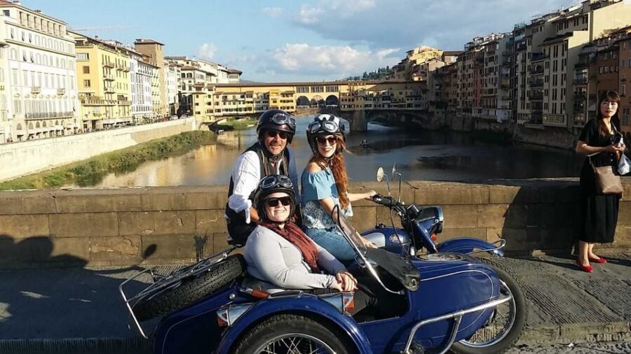 Florence Vintage Motorcycle Sidecar ride - Morning or Sunset - Key highlights you’ll feel right away