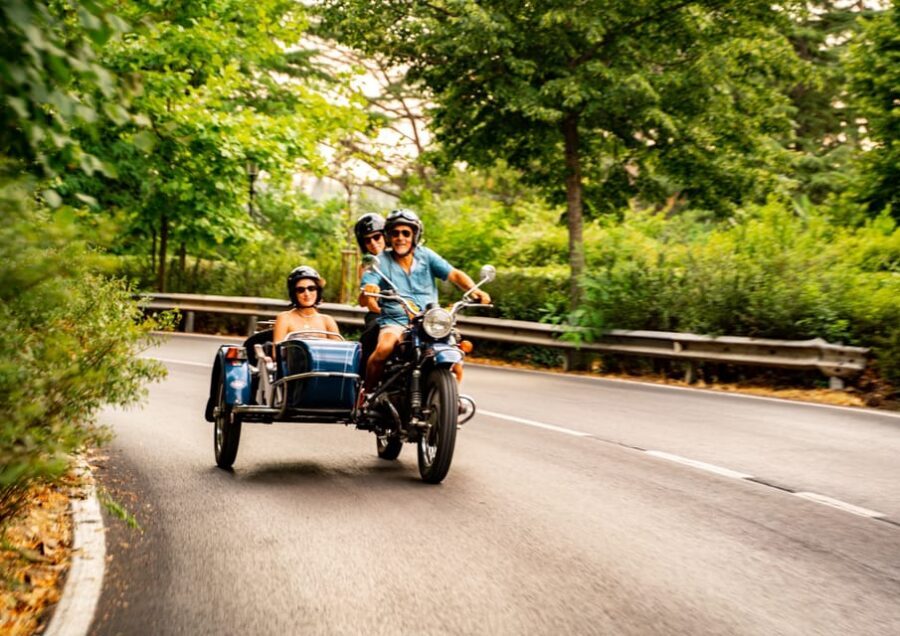 Florence Vintage Motorcycle Sidecar ride - Morning or Sunset - Why a vintage sidecar tour works so well in Florence