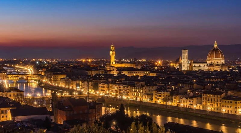 Florence:Sunset Panoramic Tour Fiesole & Michelangelo Square - Florence at night: why this drive feels different