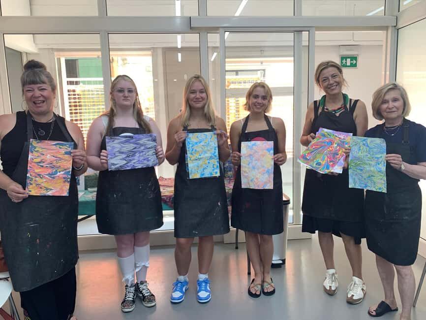 Florentine Paper Marbling Artisan Experience - Finding L’appartamento on Via dei Giraldi