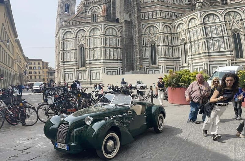 From Firenze | Chianti day tour in a classic car - Radda in Chianti: break time plus lunch at Borgo Vescine