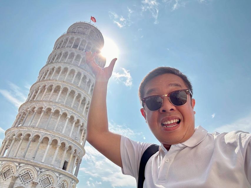 From Florence: 2-Day Tour of Pisa, Cinque Terre, & Tuscany - Day 1: leaning tower of Pisa and three Cinque Terre villages by regional train