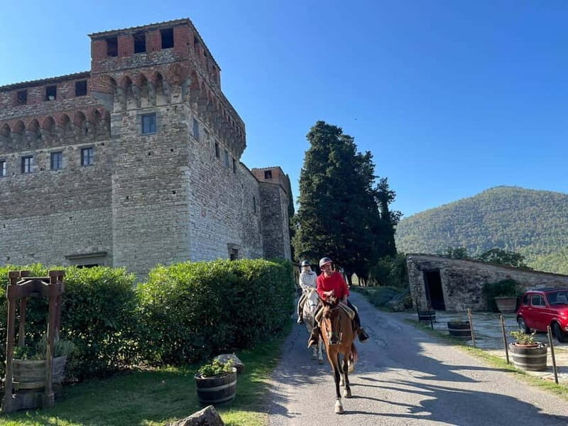 From Florence: Horse Ride and Wine Tour at Estate with Lunch - Wine tasting plus lunch: four glasses, food you’ll actually remember