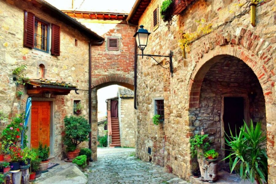 From Florence: PRIVATE Siena and Chianti Classico Trip - Panzano in Chianti: Medieval Walls and That Photo-Tower Moment
