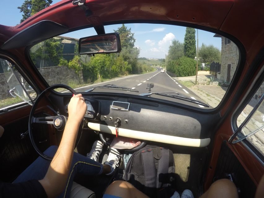 From Florence: Self-Drive Fiat 500 Tour - Safety briefing and the double-clutch warm-up