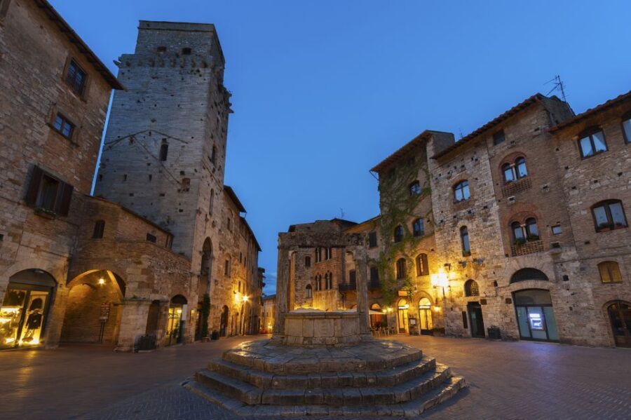 From Florence: Semi Private Deep Wine Chianti San Gimignano - San Gimignano in about 80 minutes: towers, walls, and small-town pacing