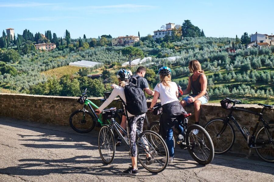 From Florence: Tuscan Hills Biking with Farm Tour and Lunch - Stop at a family-run farm in Chianti Classico
