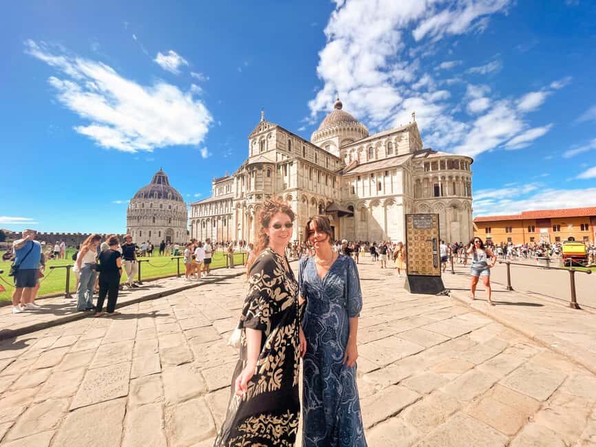 From Montecatini: Pisa & Lucca Day Full Day Tour - The Leaning Tower option: choose your level of Pisa