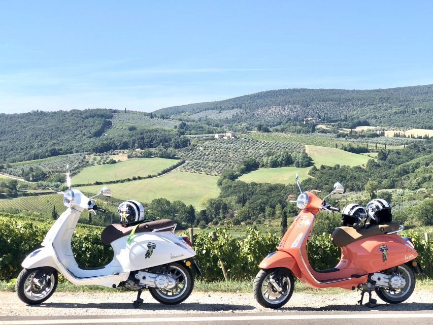 From San Gimignano: Chianti Half-Day Vespa Tour with Lunch - A 50cc Vespa Morning Through Chianti Vine Roads
