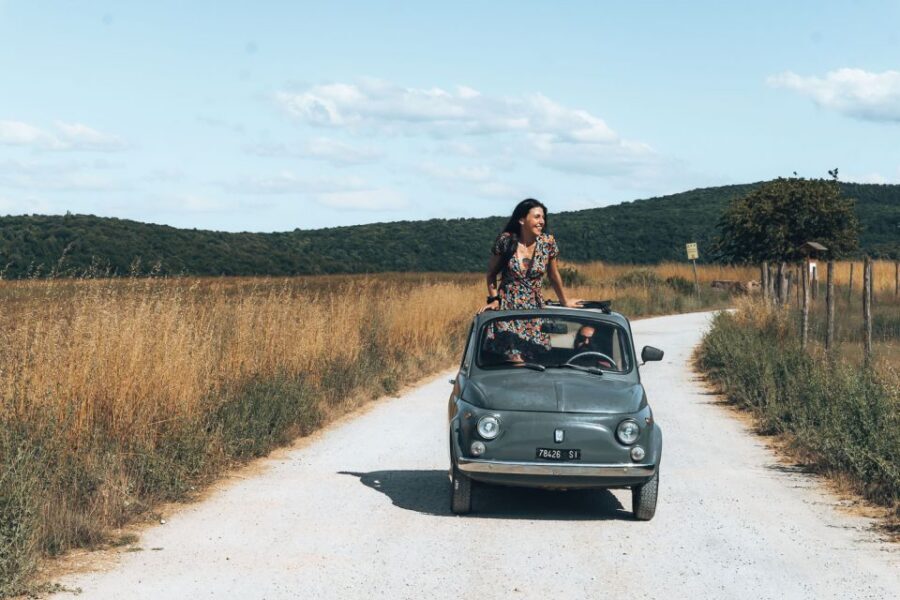From Siena: Day Tour in a Vintage Fiat 500 with Winery - The timing and what 4 hours really includes