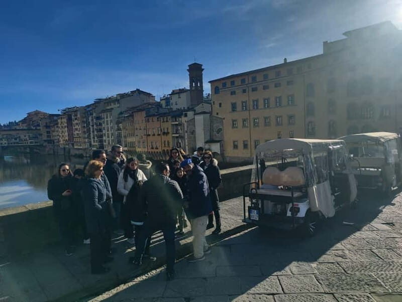 Golf Cart Firenze: Tour Guidato Esclusivo e Sostenibile - What the 1.5-hour loop hits: Duomo, Palazzo Vecchio, Uffizi, Ponte Vecchio