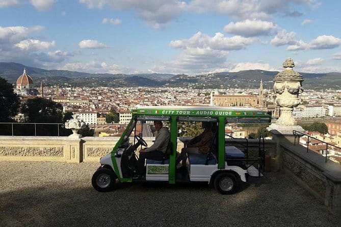 Golf Cart Tour of Florence Michelangelo & Panoramic Hills - Start at Piazzale Vittorio Veneto: the view that sets the tone