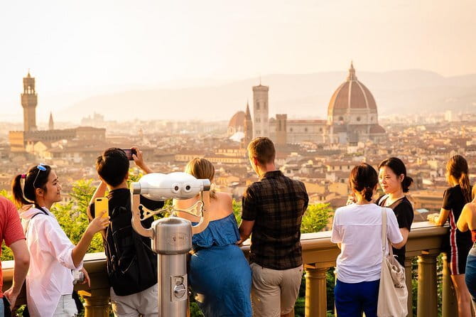 Golf Cart Tour of Florence Michelangelo & Panoramic Hills - Stop 5: Piazzale Michelangelo—the classic view, timed right