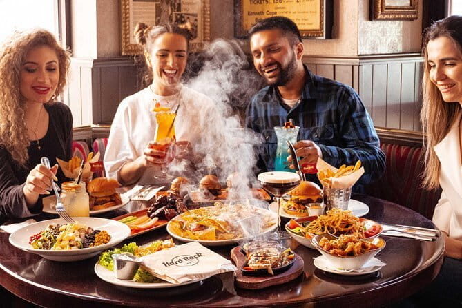 Hard Rock Cafe Florence with Set Lunch or Dinner - Gold, Diamond, or Ultimate: choosing the right menu tier