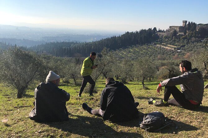 Hiking Florence Tuscany hills with lunch & wine - Guides make or break the morning