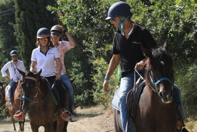 Horseback Riding with Wine Tour from Florence - One hour horseback riding through vineyards and olive groves